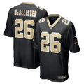 New Orleans Saints Deuce McAllister Nike Black Game Retired Player Jersey