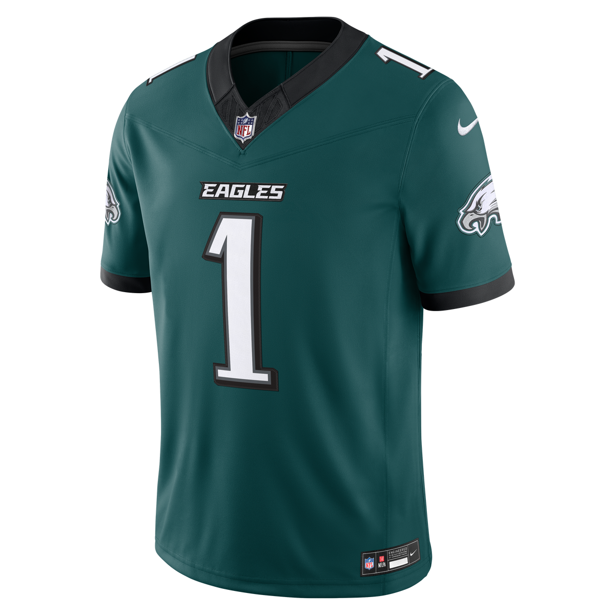 Philadelphia Eagles Jalen Hurts Nike White Vapor F.U.S.E. Stitched Limited Jersey