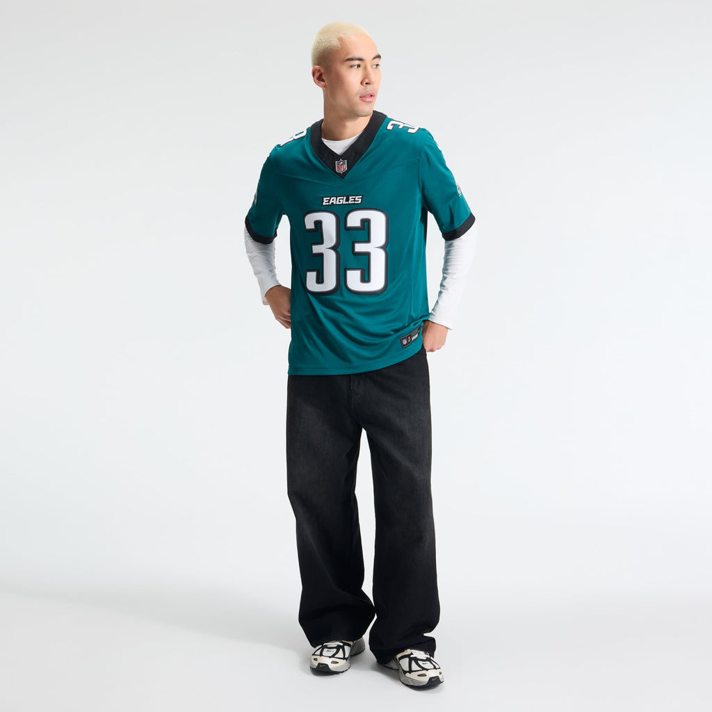 Philadelphia Eagles Cooper DeJean Nike Kelly Green Alternate Vapor F.U.S.E. Stitched Limited Jersey