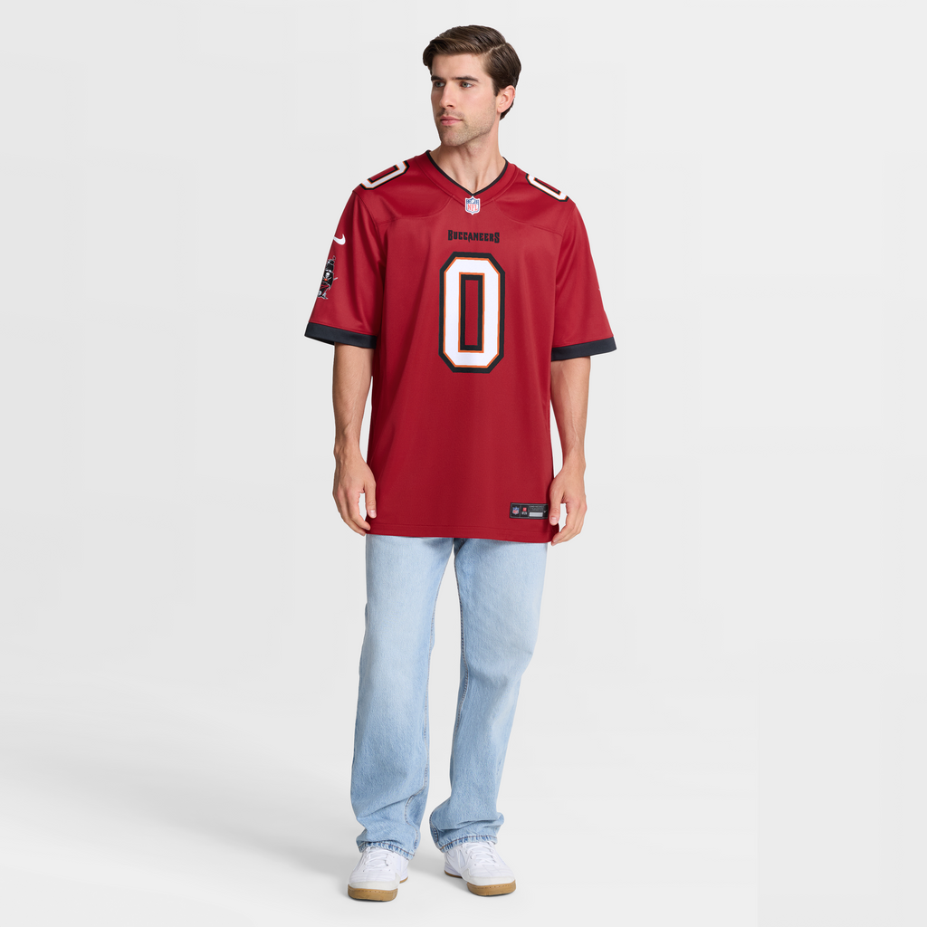 Tampa Bay Buccaneers YaYa Diaby Nike Red Game Jersey