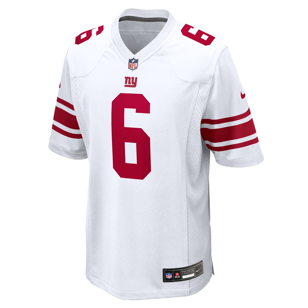 New York Giants Jaxson Dart Nike Red Alternate Century Red Game Jersey