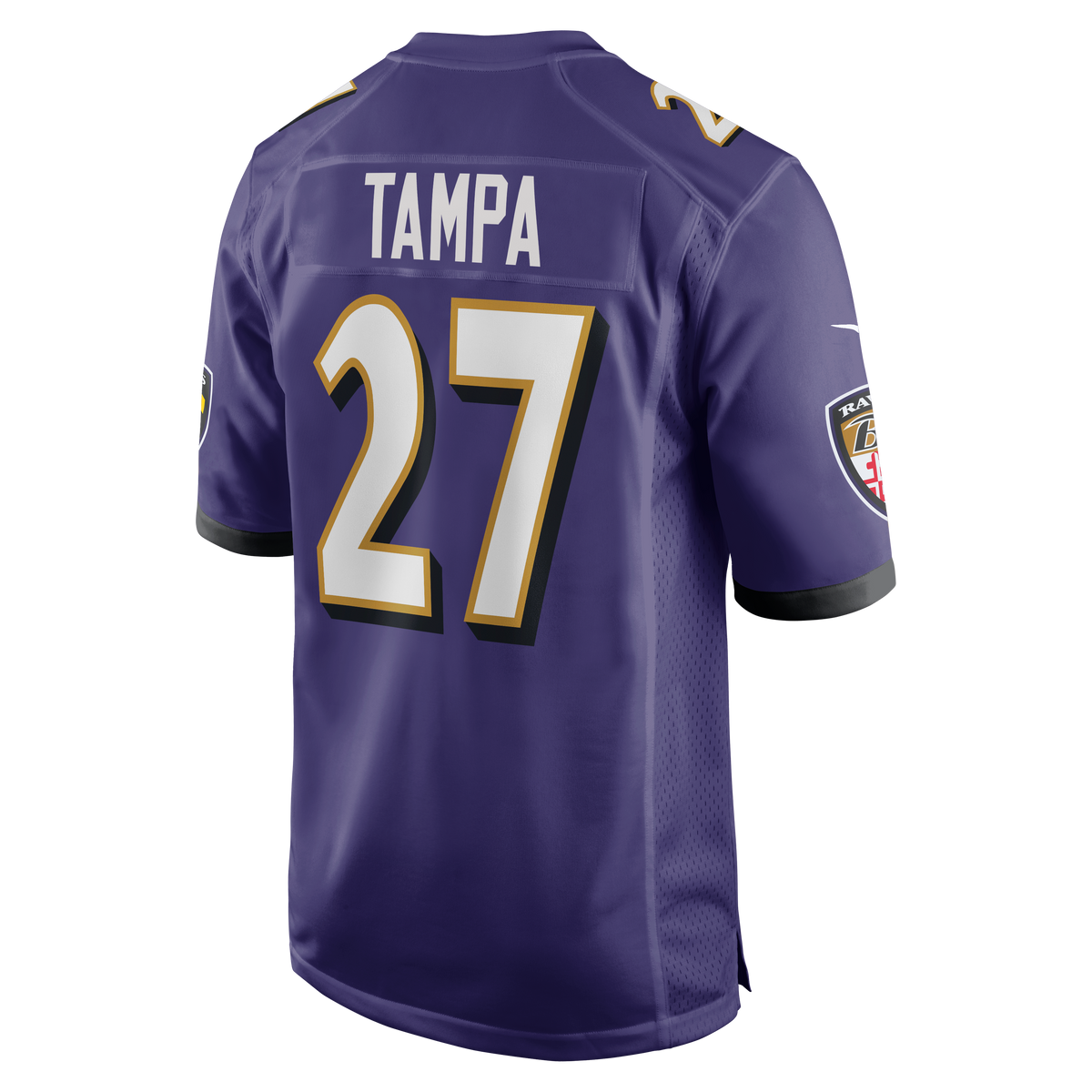 Baltimore Ravens T.J. Tampa Nike Purple Team Game Jersey