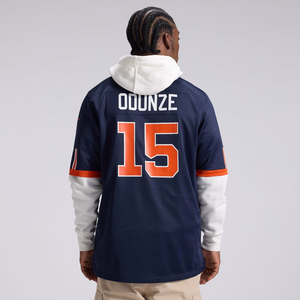 Chicago Bears Rome Odunze Nike Navy 2026 Rivalries Collection Game Jersey
