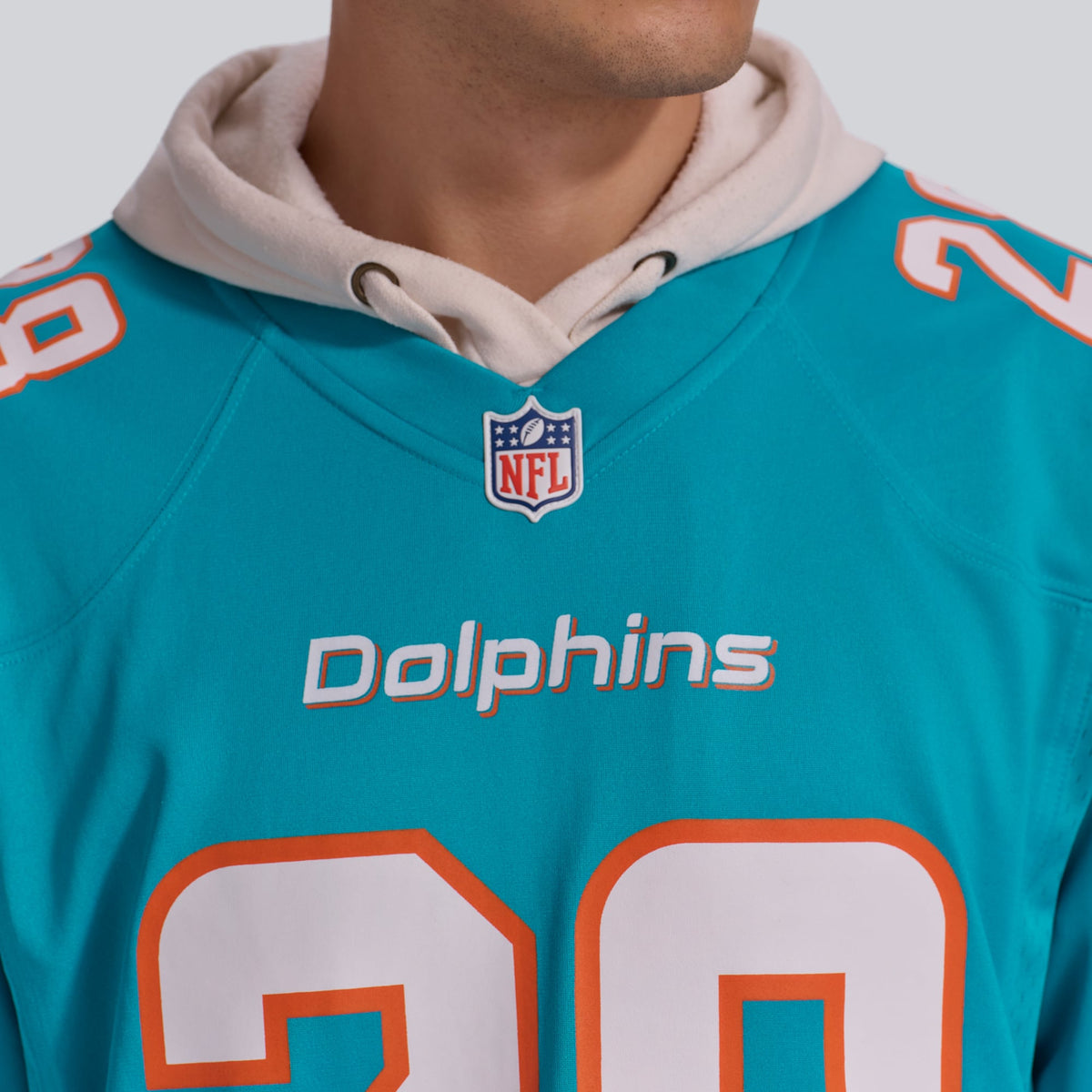 Miami Dolphins De’Von Achane Nike Aqua Player Game Jersey