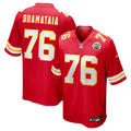 Kansas City Chiefs Kingsley Suamataia Nike Red Game Jersey