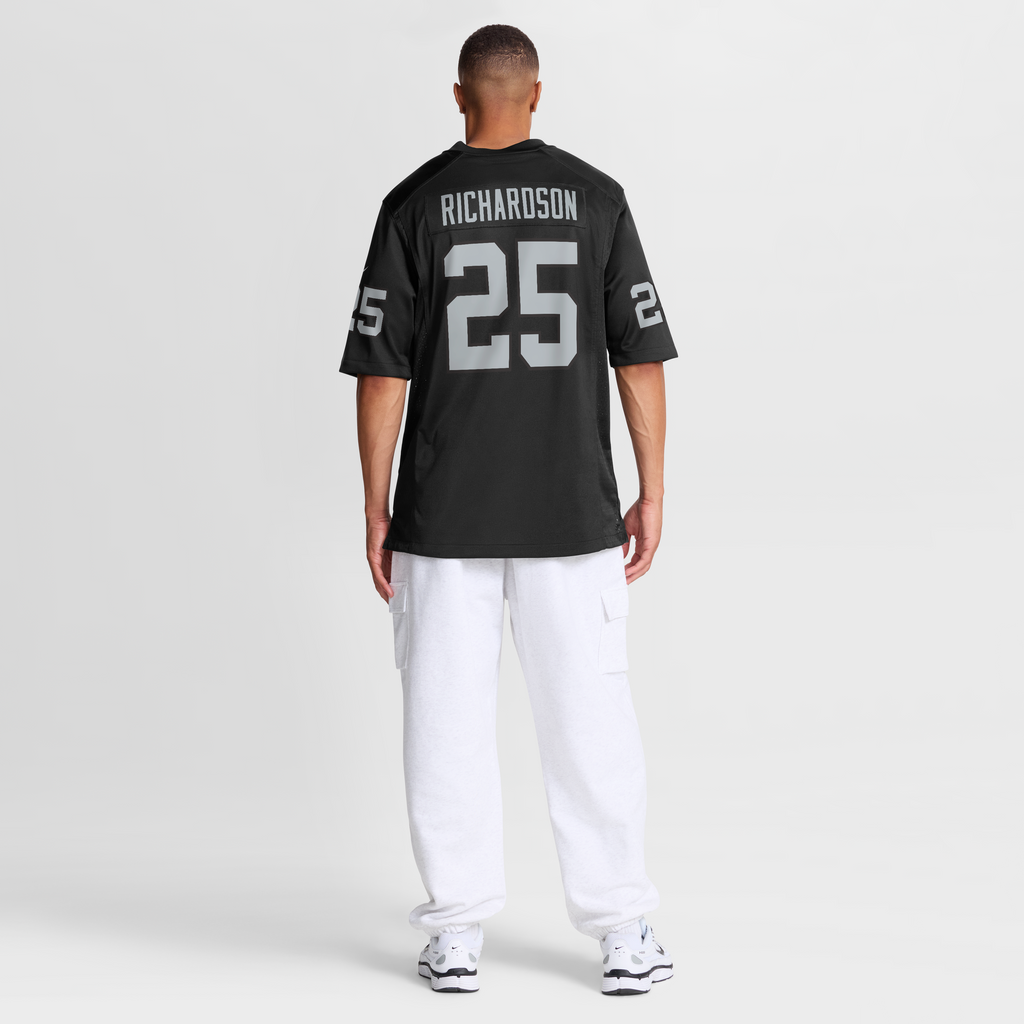 Las Vegas Raiders Decamerion Richardson Nike Black Team Game Jersey