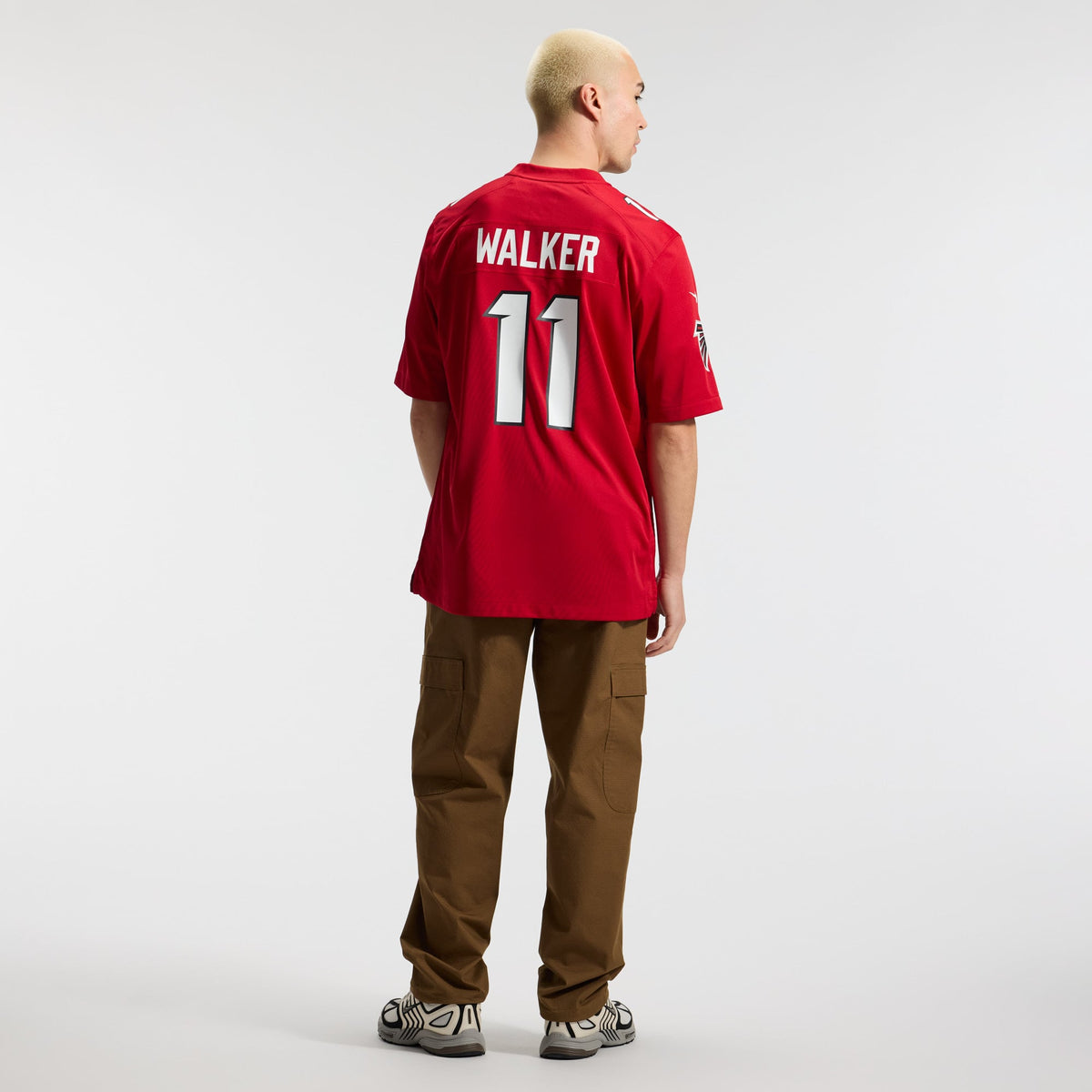 Atlanta Falcons Jalon Walker Nike Red Game Jersey
