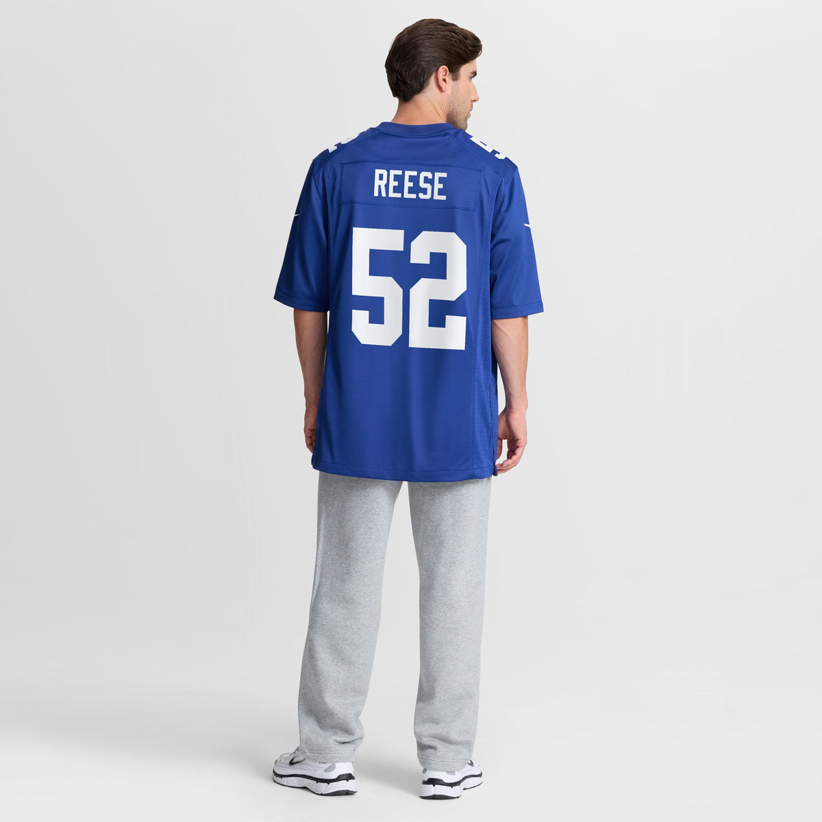 New York Giants Arvell Reese Nike Royal Team Game Jersey