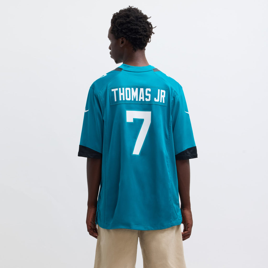 Jacksonville Jaguars Brian Thomas Jr Nike Teal Player Game Jersey