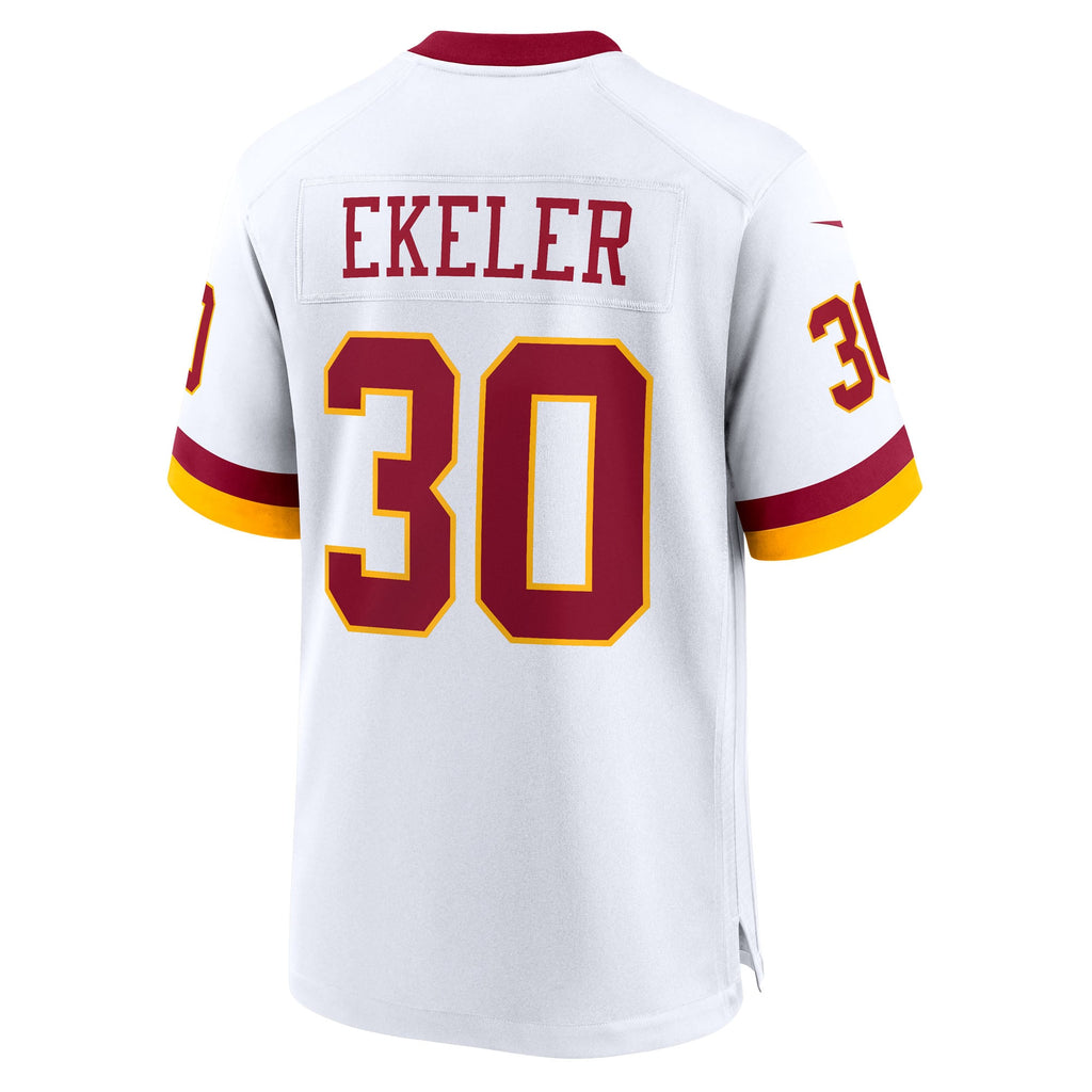 Washington Commanders Austin Ekeler Nike White Game Super Bowl Era Jersey