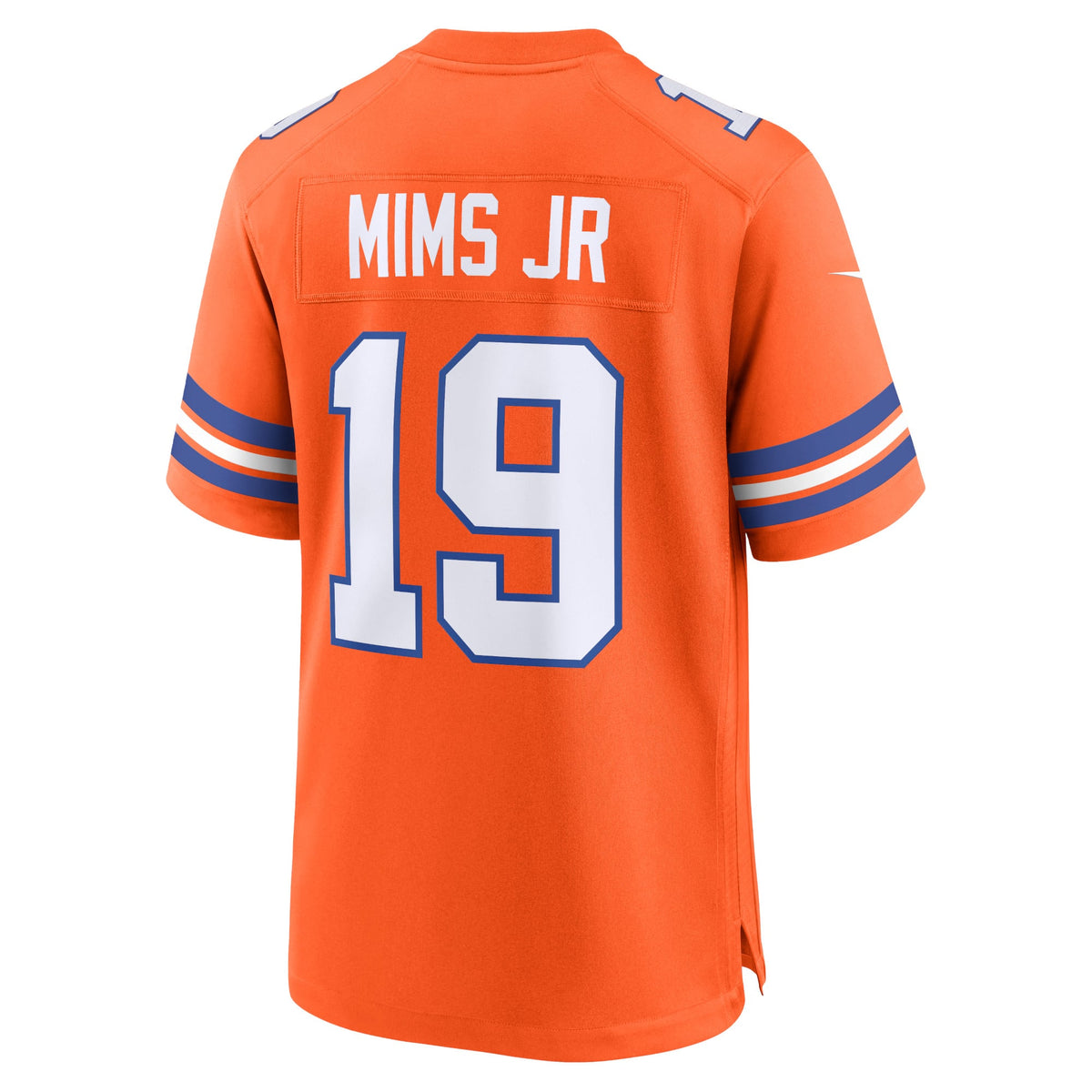 Denver Broncos Marvin Mims Jr Nike Orange Mile High Collection 1977 Throwback Player Game Jersey