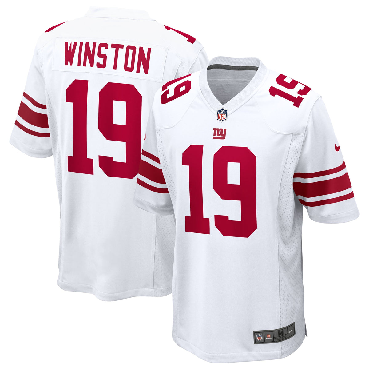 New York Giants Jameis Winston Nike Royal Team Game Jersey