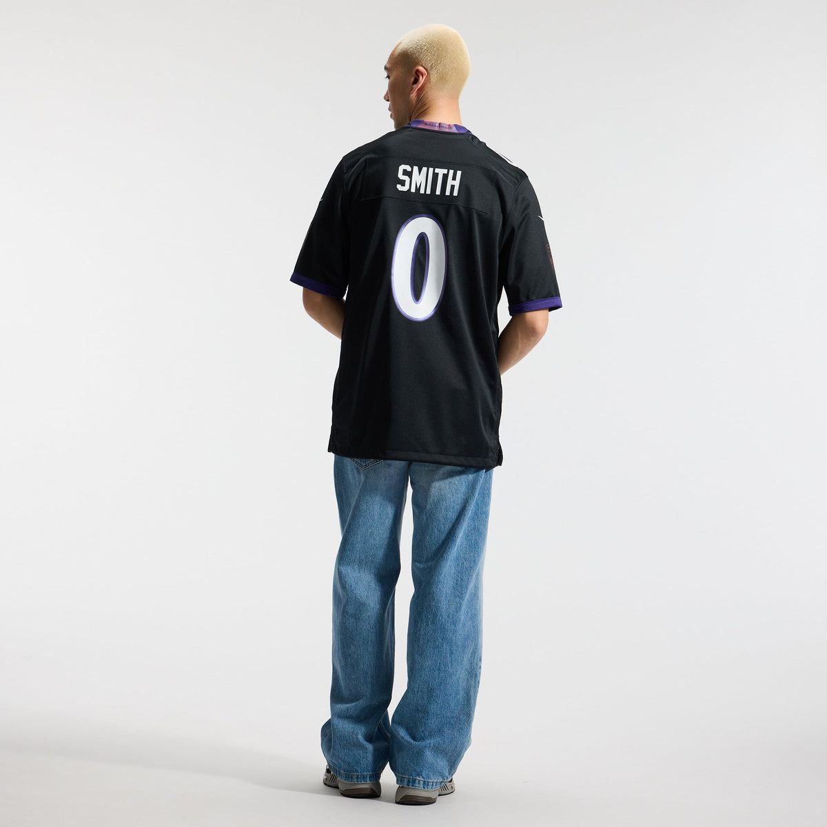 Baltimore Ravens Roquan Smith Nike Black Alternate Game Jersey