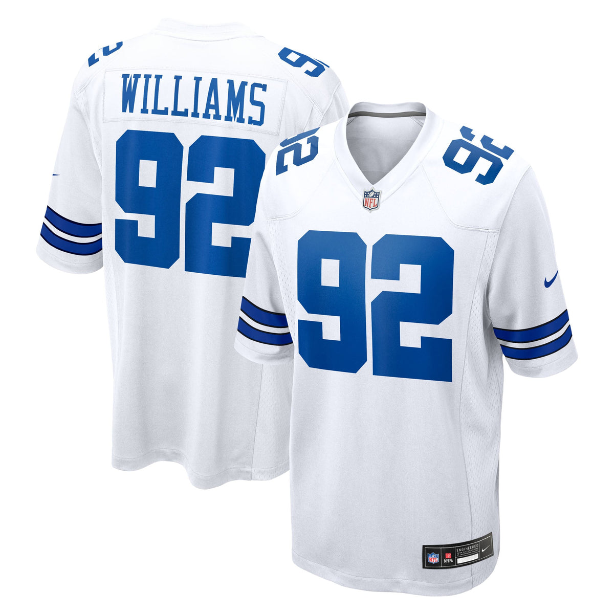 Dallas Cowboys Quinnen Williams Nike Navy Team Game Jersey
