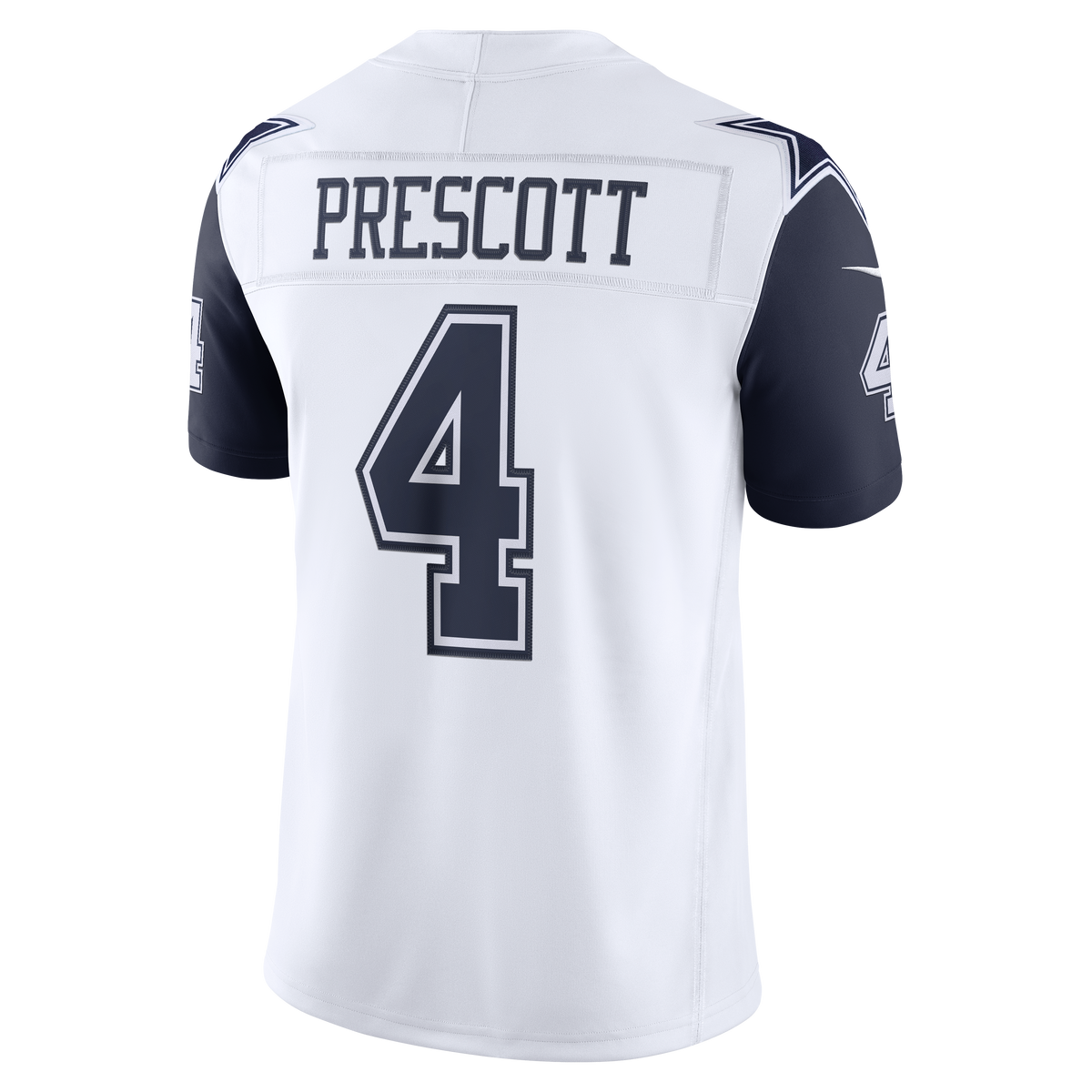 Dallas Cowboys Dak Prescott Nike White Alternate Vapor F.U.S.E. Stitched Limited Jersey