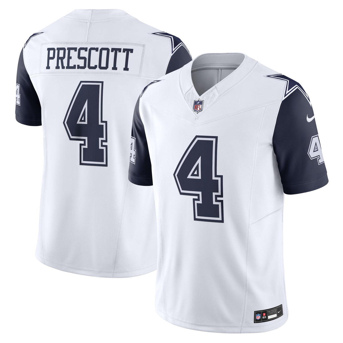 Dallas Cowboys Dak Prescott Nike Navy Vapor F.U.S.E. Limited Jersey