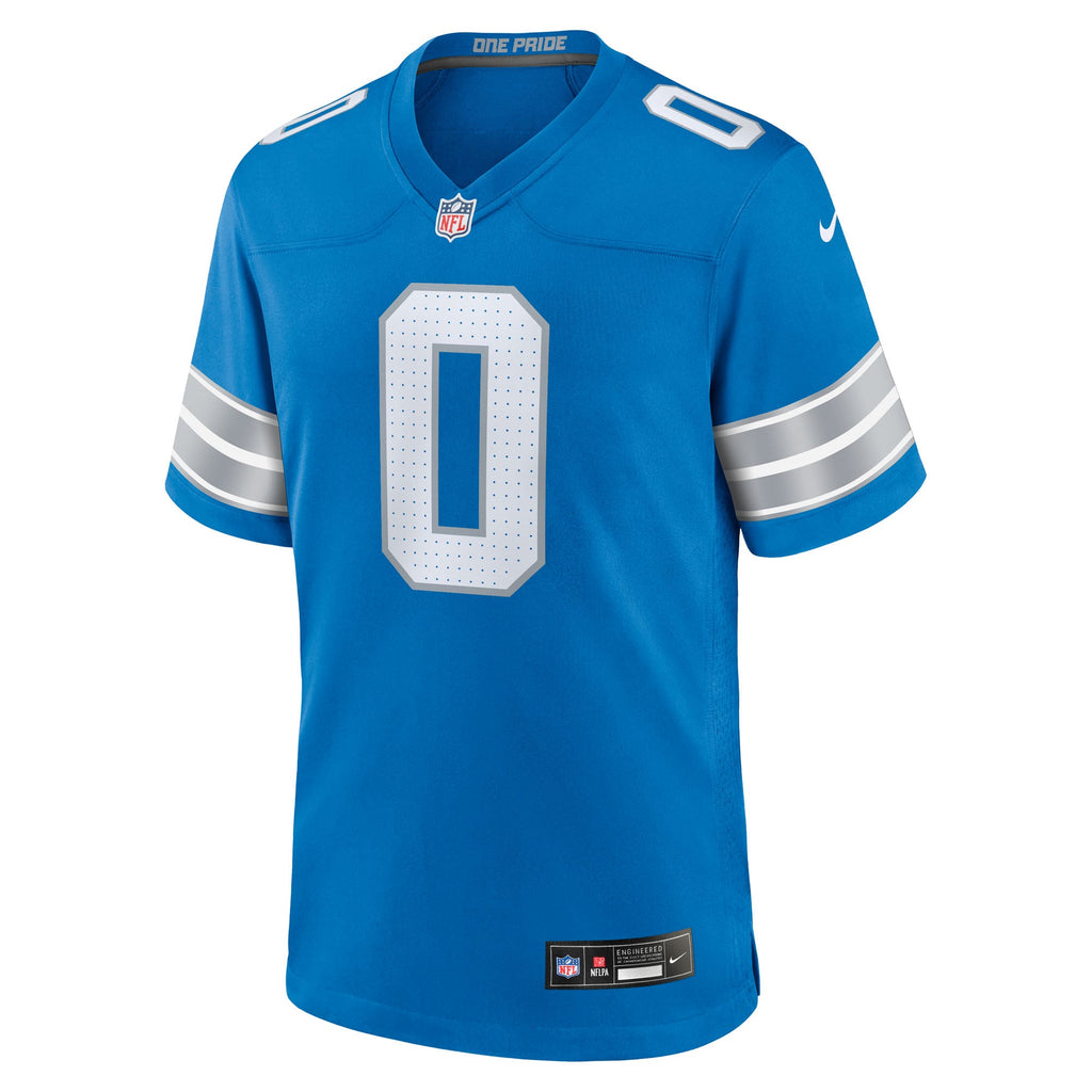 Detroit Lions Jahmyr Gibbs Nike Blue Game Player Jersey