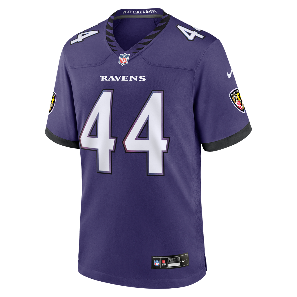 Baltimore Ravens Marlon Humphrey Nike Black Alternate Game Jersey