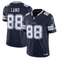 Dallas Cowboys CeeDee Lamb Nike Navy Team Vapor F.U.S.E. Stitched Limited Jersey