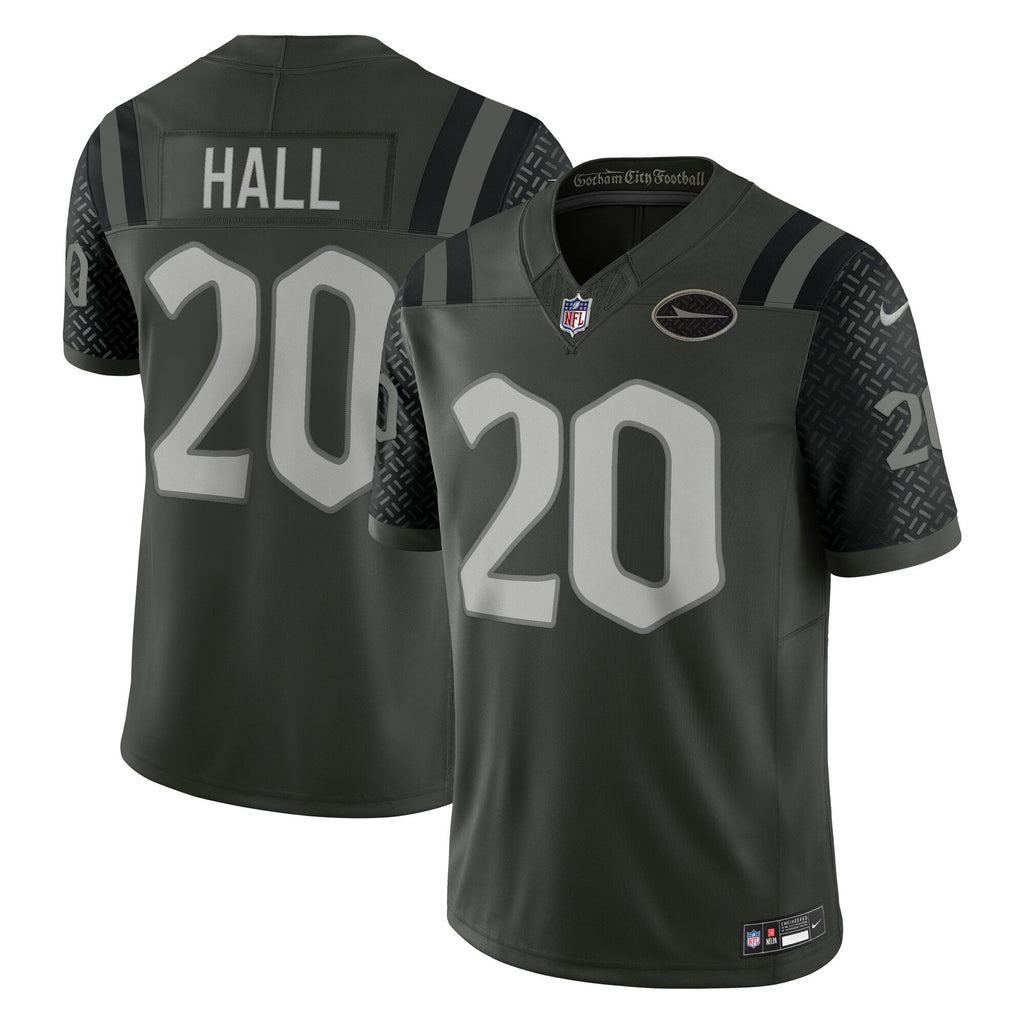 New York Jets Breece Hall Nike Green Rivalries Collection Stitched Limited Jersey