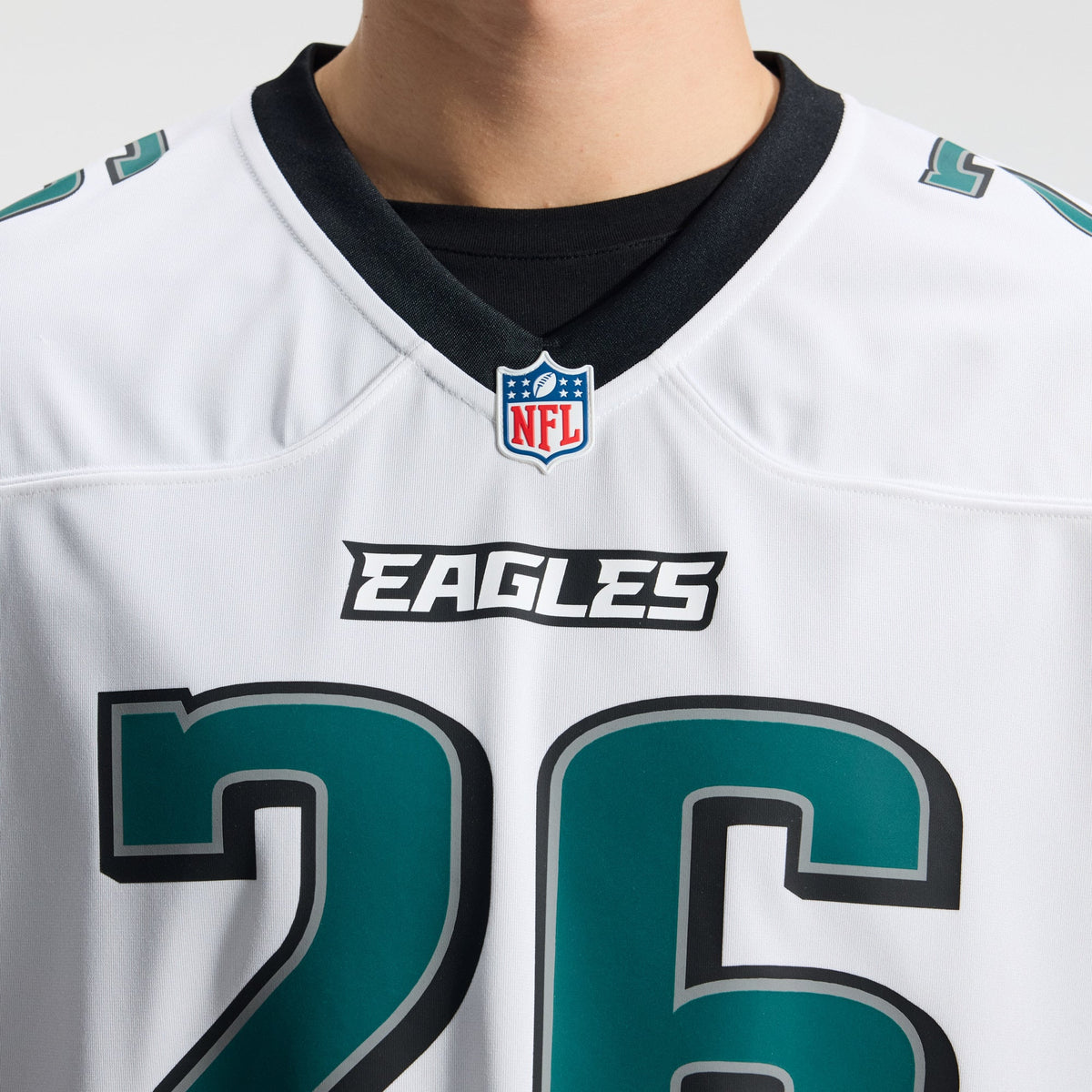 Philadelphia Eagles Saquon Barkley Nike Midnight Green Team Game Jersey