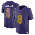 Baltimore Ravens Lamar Jackson Nike Purple Alternate Vapor F.U.S.E. Stitched Limited Jersey