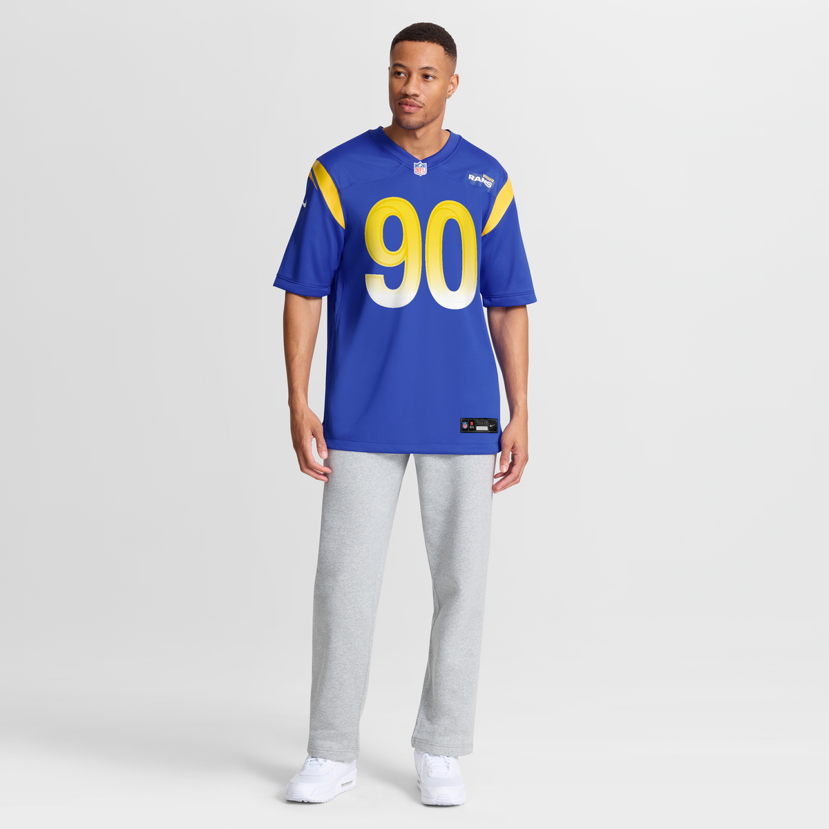 Los Angeles Rams Tyler Davis Nike Royal Team Game Jersey