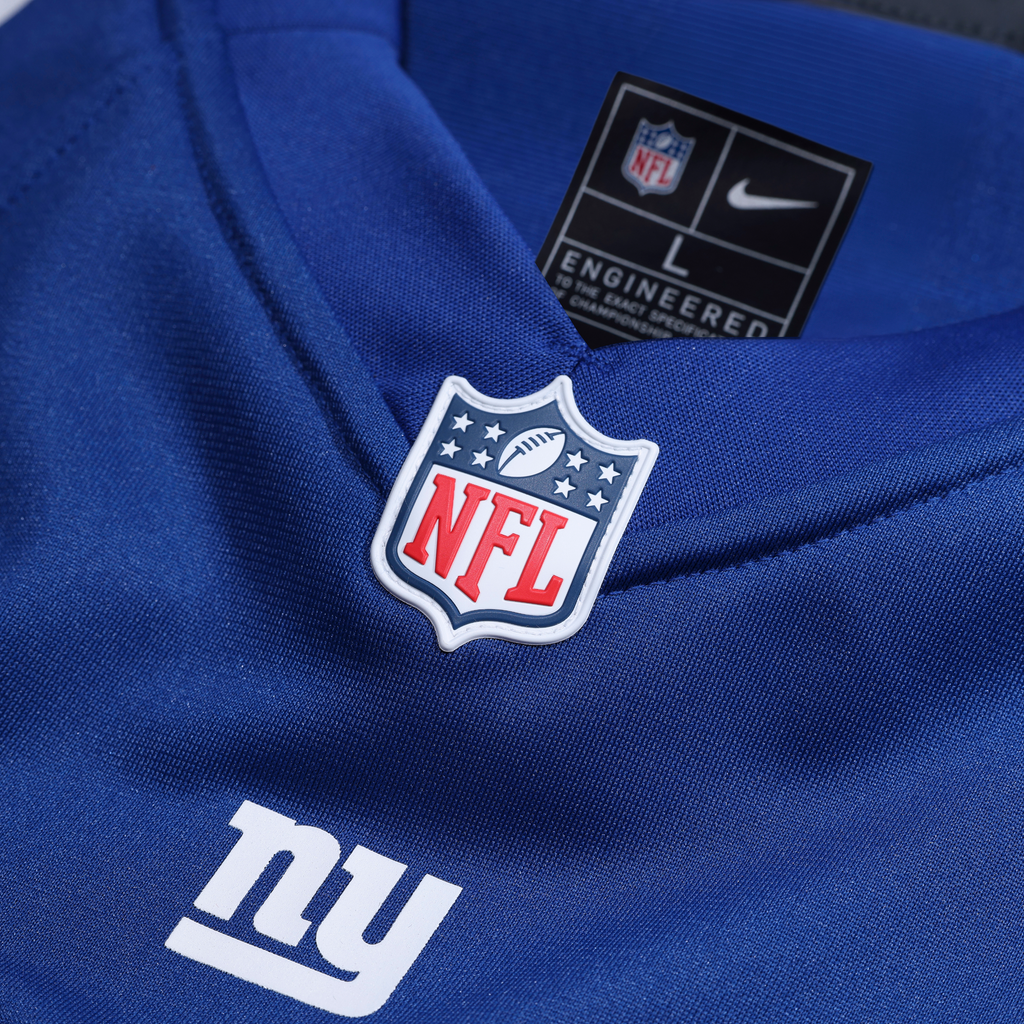 New York Giants Malachi Fields Nike Royal Team Game Jersey