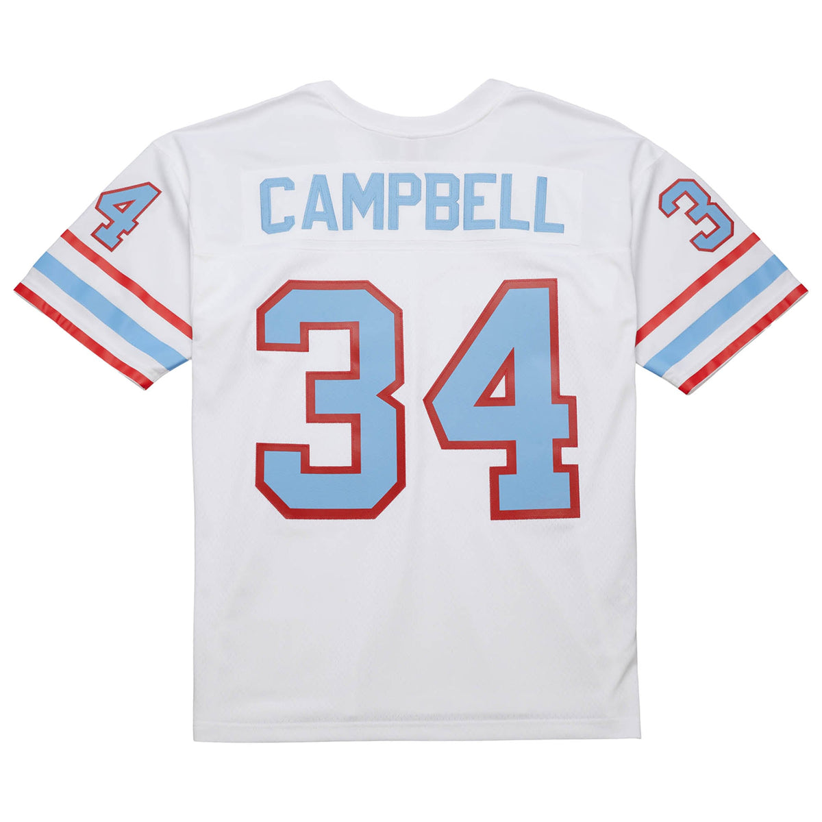 Houston Oilers Earl Campbell Mitchell & Ness White 1979 Legacy Replica Jersey