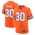Denver Broncos Terrell Davis Nike Orange Retired Player Alternate Game Jersey