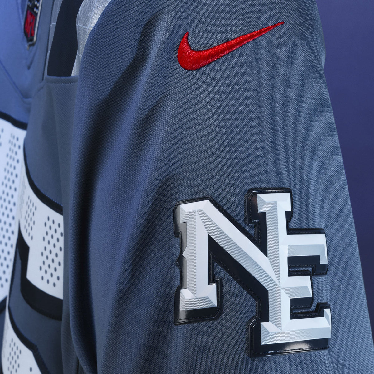New England Patriots Hunter Henry Nike Blue Rivalries Collection Stitched Limited Jersey