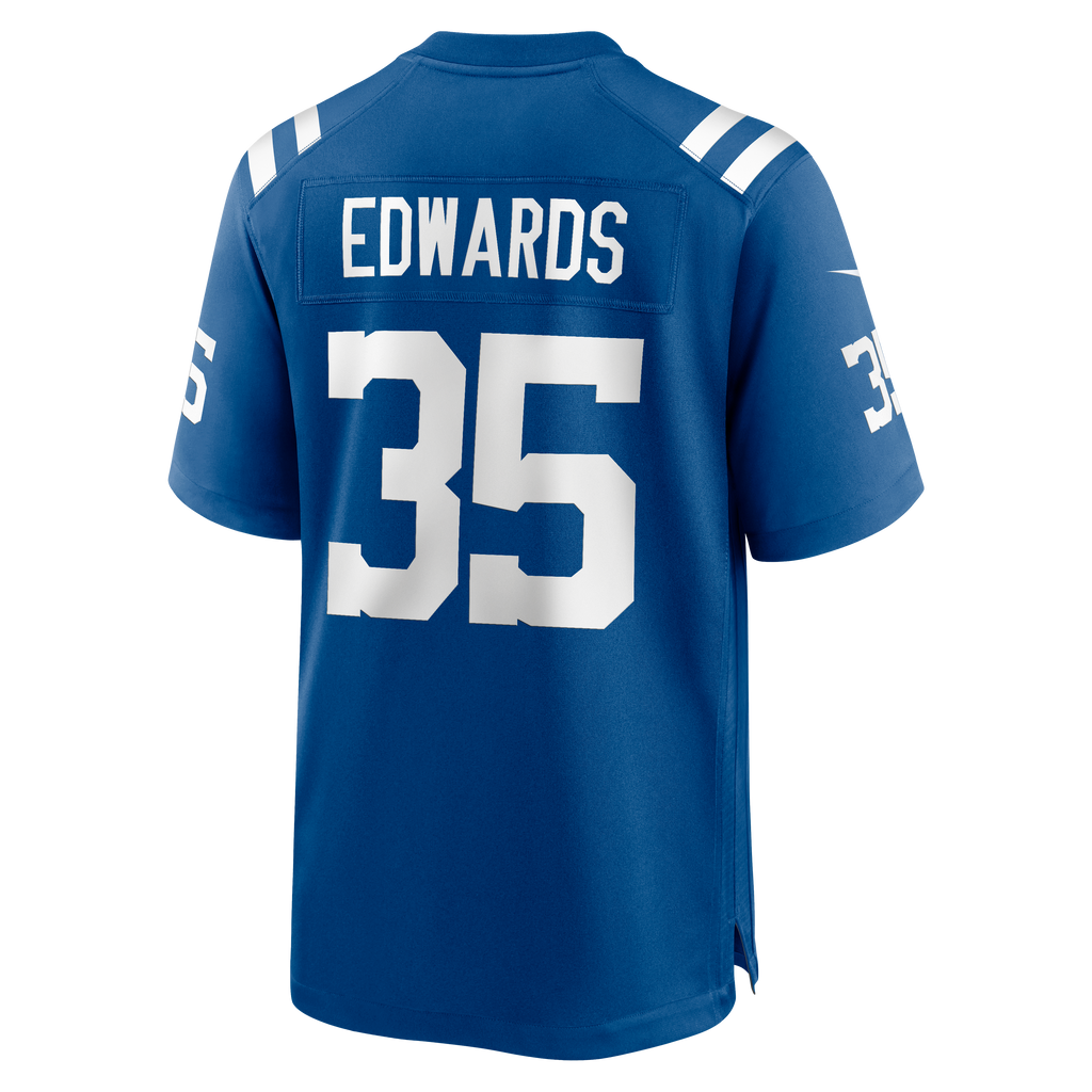 Indianapolis Colts Johnathan Edwards Nike Royal Team Game Jersey