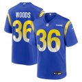 Los Angeles Rams Charles Woods Nike Royal Game Jersey